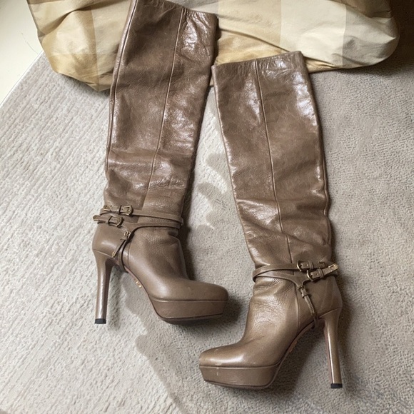 Prada leather tall boots - Picture 3 of 12